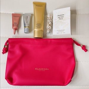 Elizabeth Arden Ceramide Gift Set 6 pieces. With Cosmetic Bag / Makeup Bag 🛍️